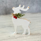 Chunky Wood Reindeer Shelf Sitter