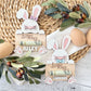 Personalized Easter Bunny Money Card