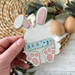 Personalized Egg Easter Basket Tag