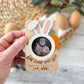 Personalized Easter Wooden Photo Frame Magnet