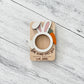 Personalized Easter Wooden Photo Frame Magnet