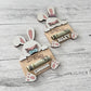 Personalized Easter Bunny Money Card