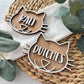 Personalized Cat Name Magnet