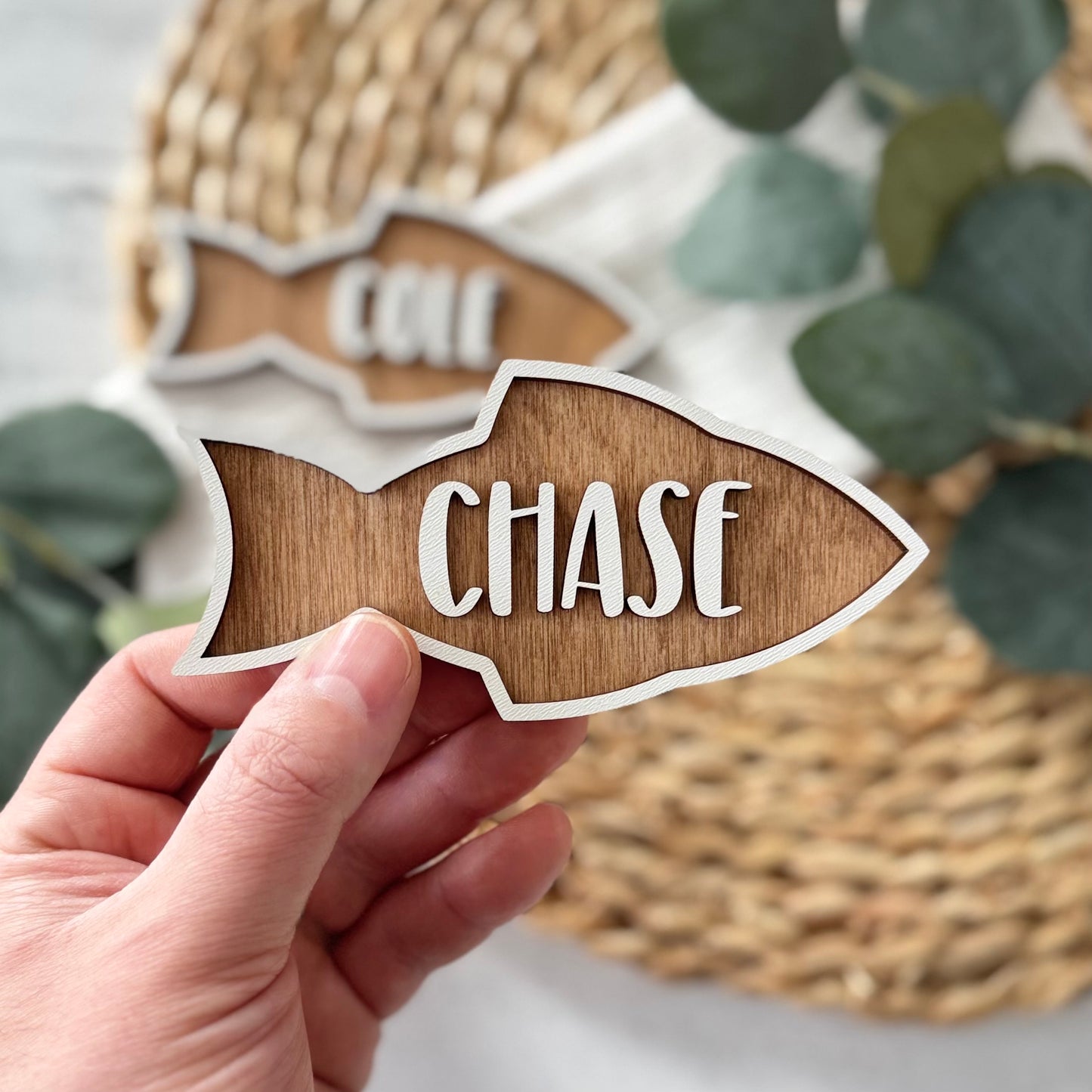 Personalized Cat Name Magnet