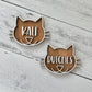 Personalized Cat Name Magnet