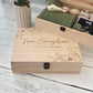 Personalized Baby Memory Keepsake Box