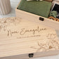 Personalized Baby Memory Keepsake Box