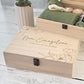 Personalized Baby Memory Keepsake Box