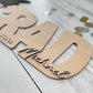 Personalized Graduation Wooden Guest Book Sign