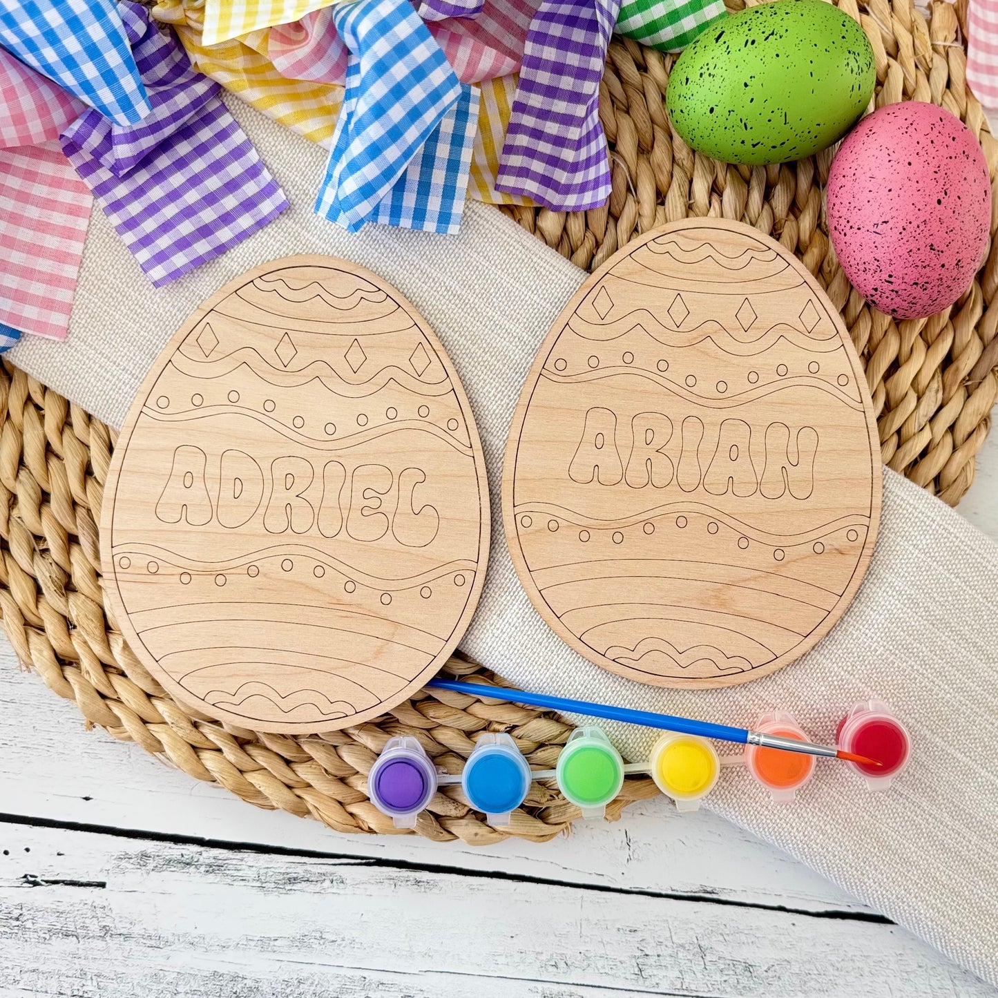 Personalized Easter Egg DIY Paint Kit