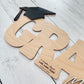 Personalized Graduation Wooden Guest Book Sign