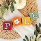 SET | Fall Stacking Word Wooden Blocks