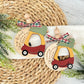 Push Car Christmas Photo Frame Ornament