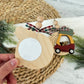 Push Car Christmas Photo Frame Ornament