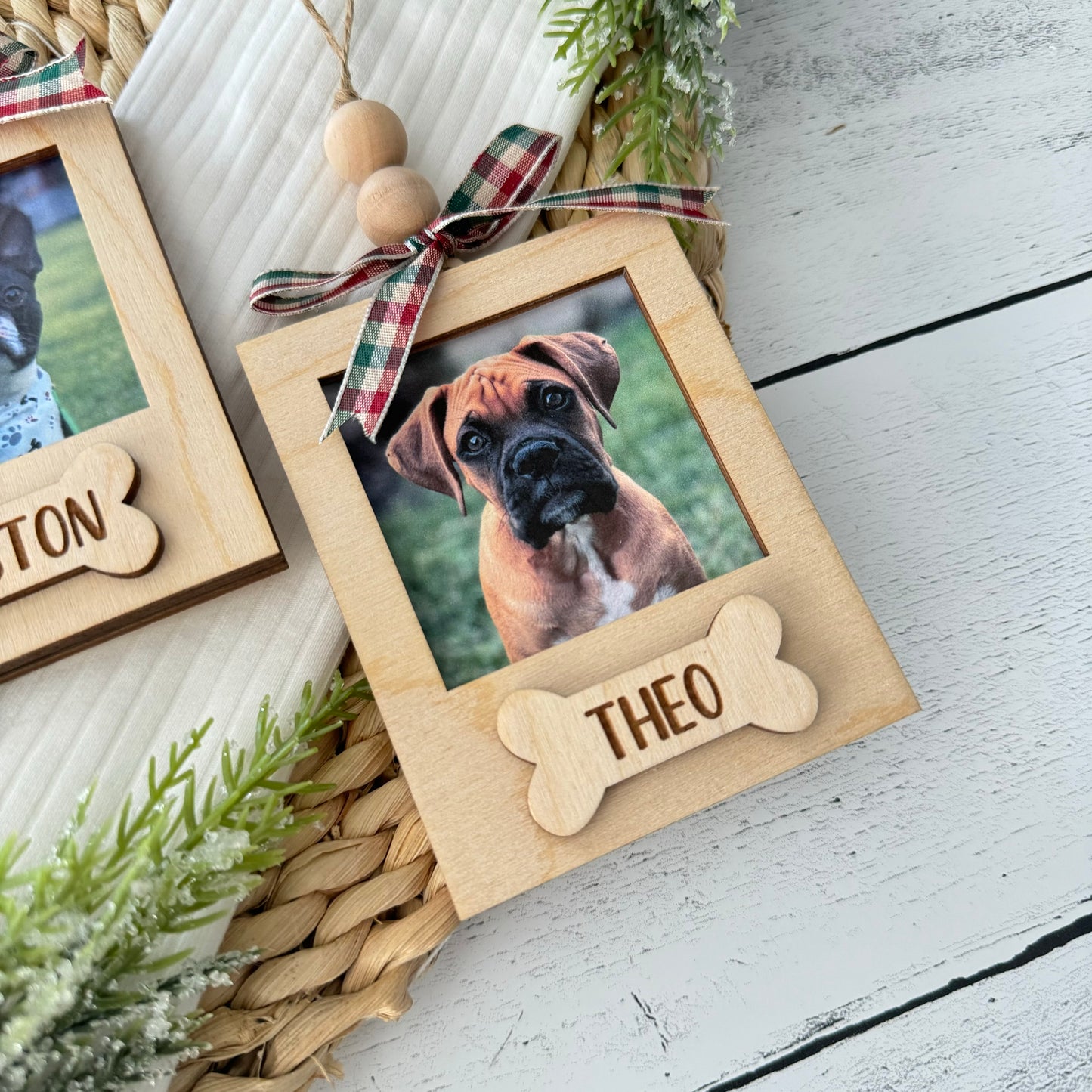 Personalized Pet Photo Frame Ornament