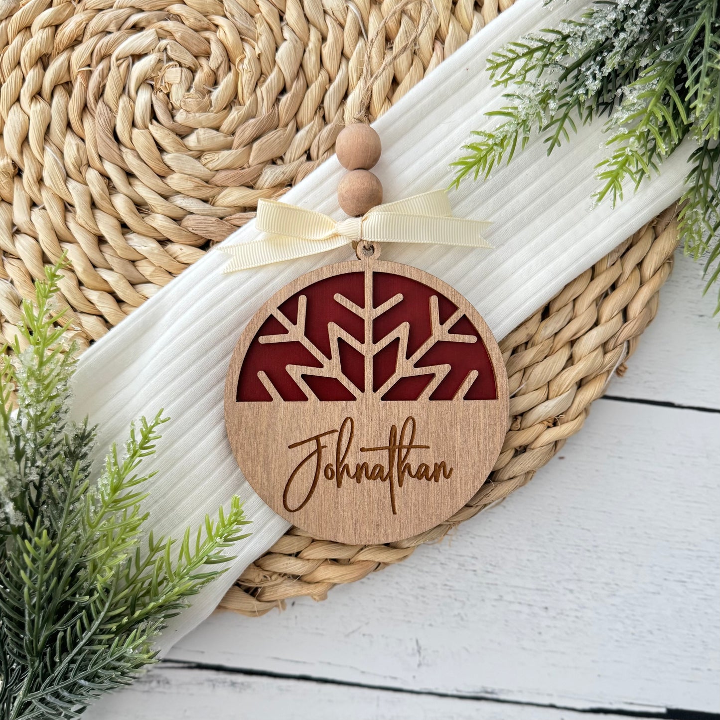 Personalized Name Christmas Ornament