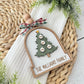 Personalized Family Christmas Tree Ornament