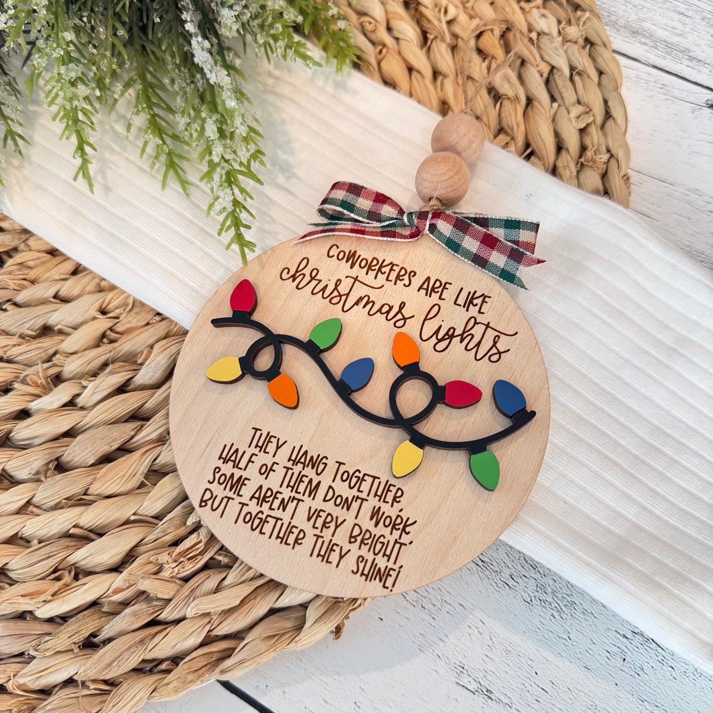 Coworker Christmas Ornament | Funny Colleague Gift