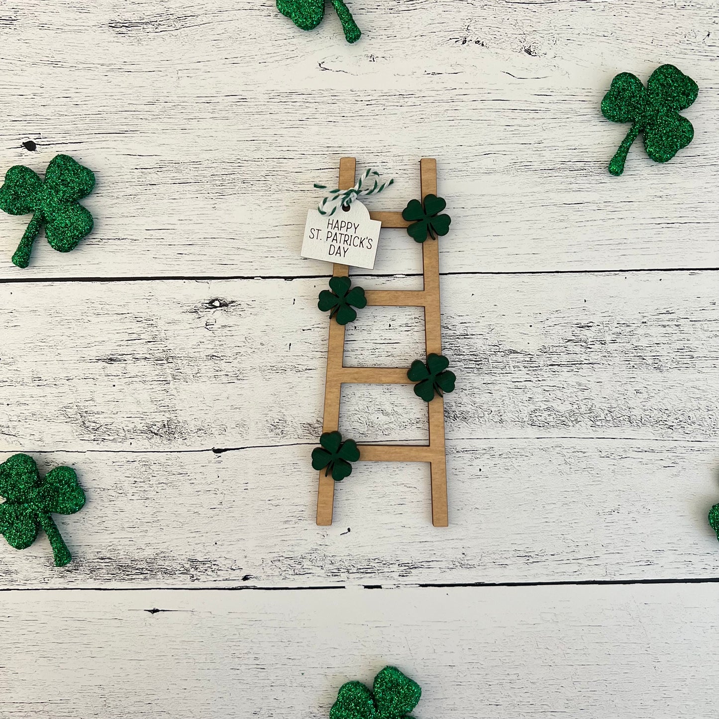 St. Patrick's Day Themed Accent Tiered Tray Decor