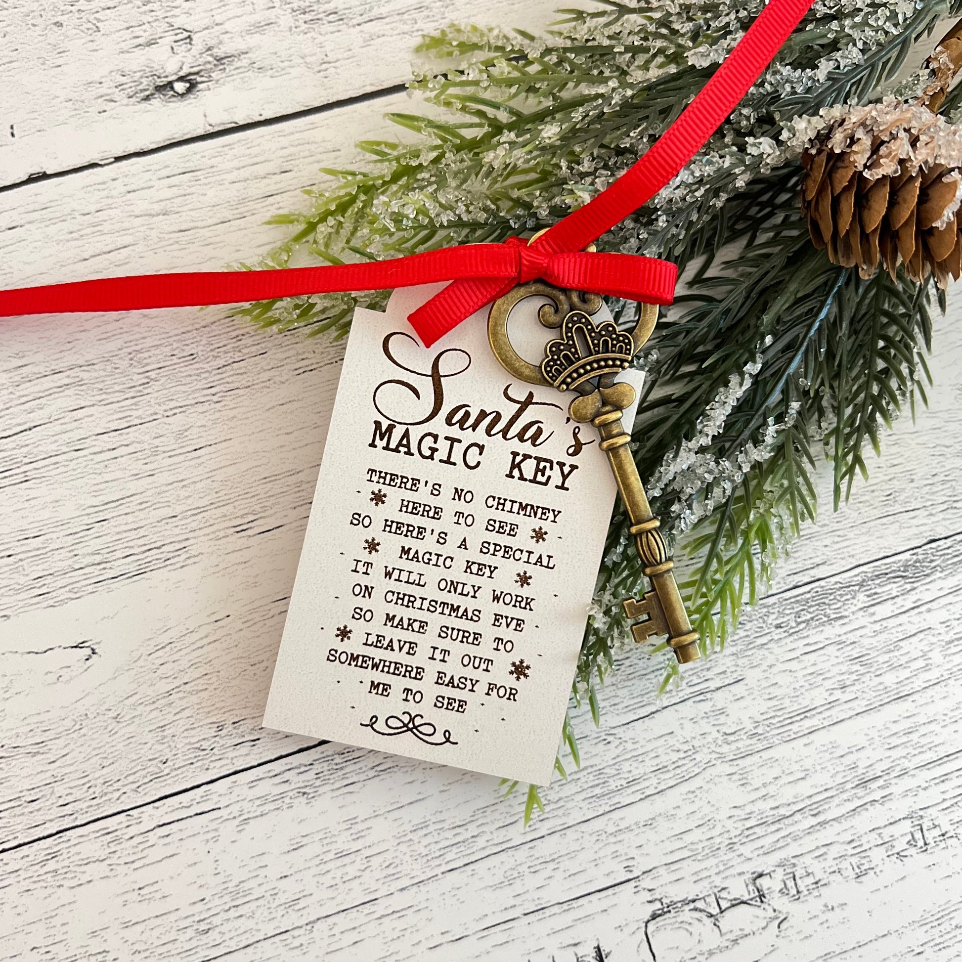 Santa's Magic Key and Tag Gift