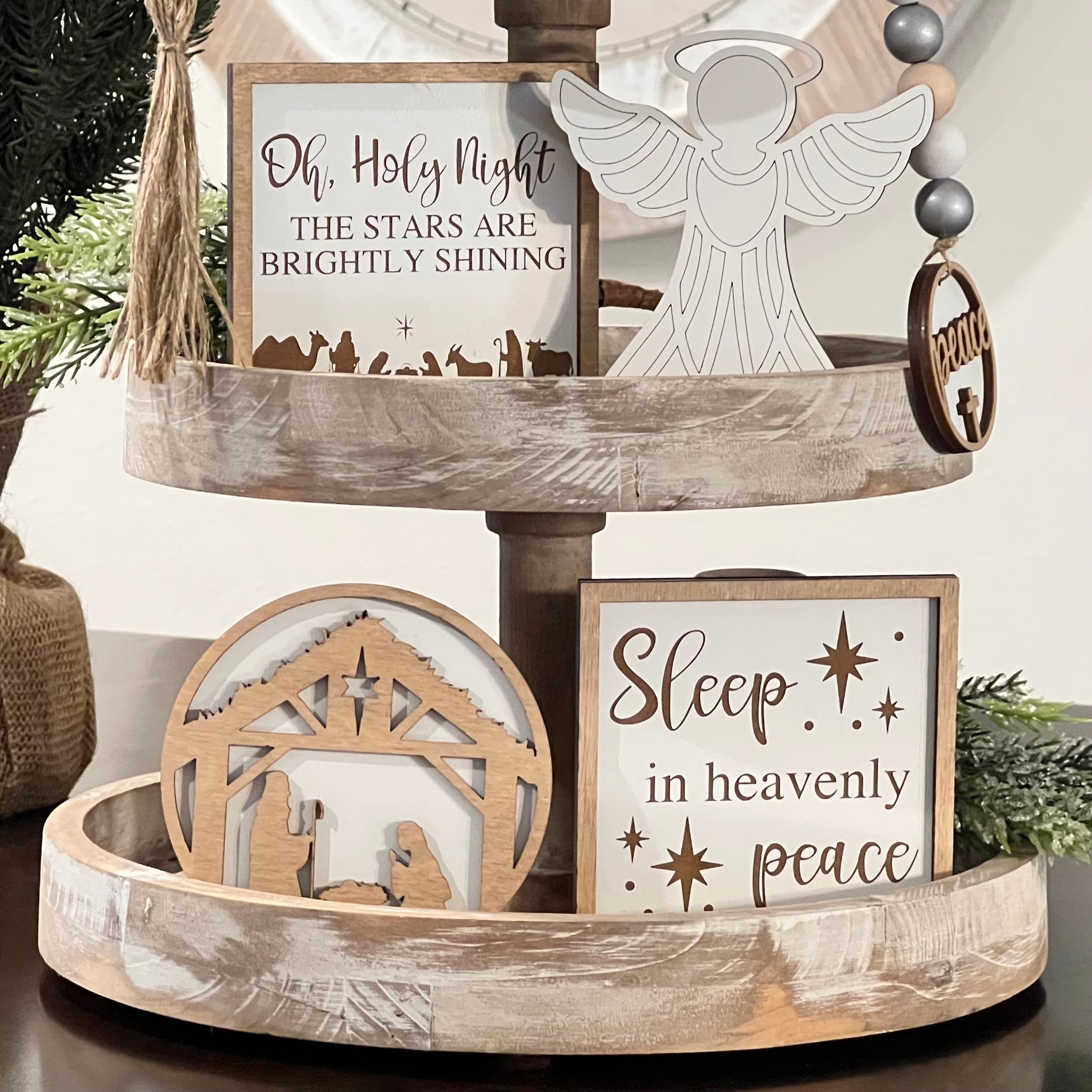 Nativity Tiered Tray Bundle popular