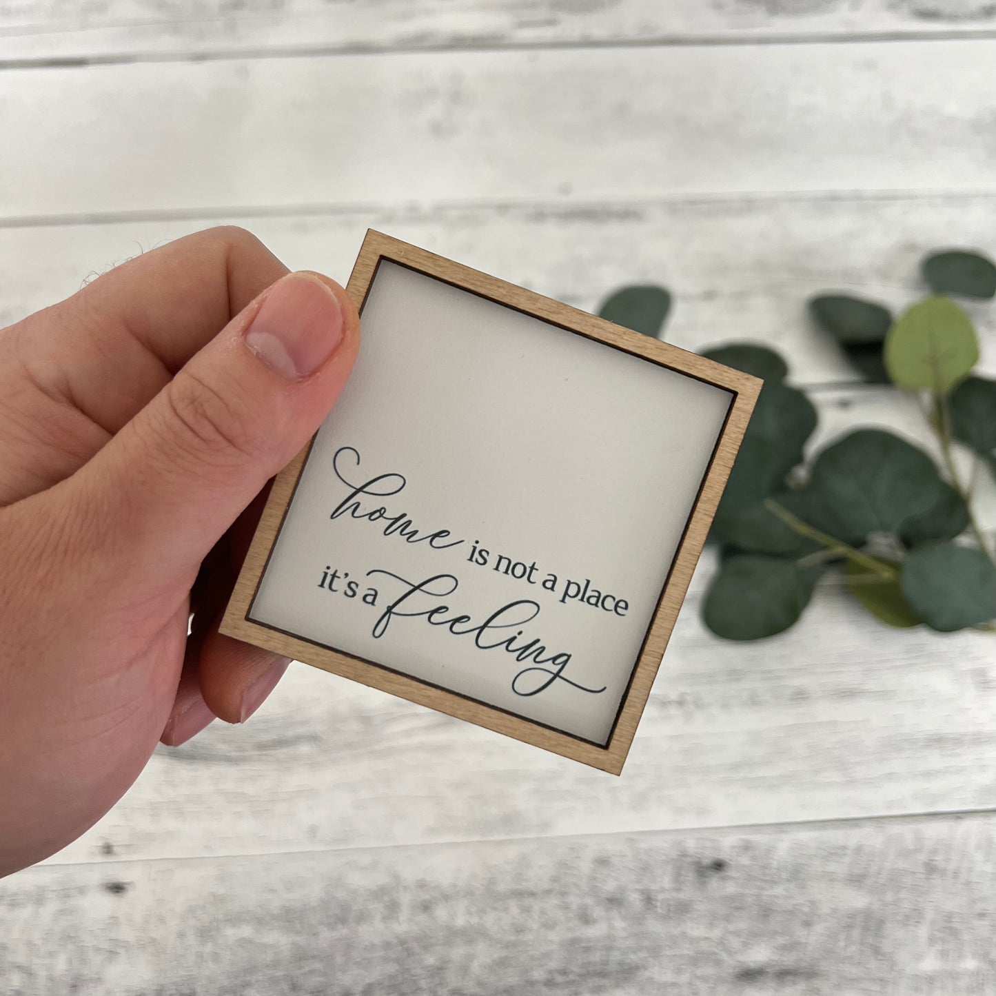 Mini Framed Family/Home Themed Sign | Home-Feeling